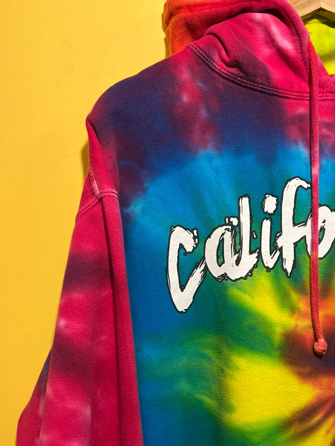 [M] 컬러톤 캘리포니아 타이다이 빈티지 후드티 상품이미지3