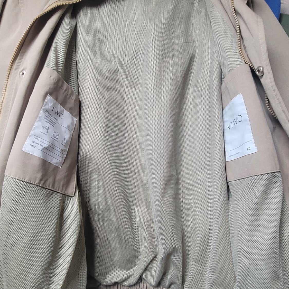 VTWO 오버핏 트랙자켓 XL 상품이미지5