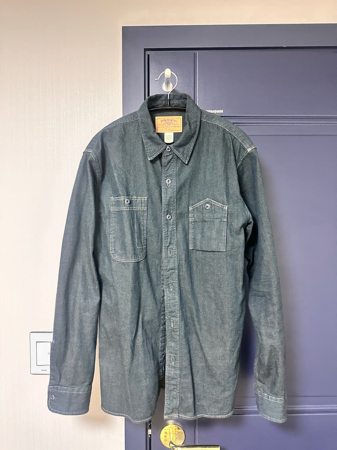 RRL 인디고 워크셔츠 M 상품이미지2