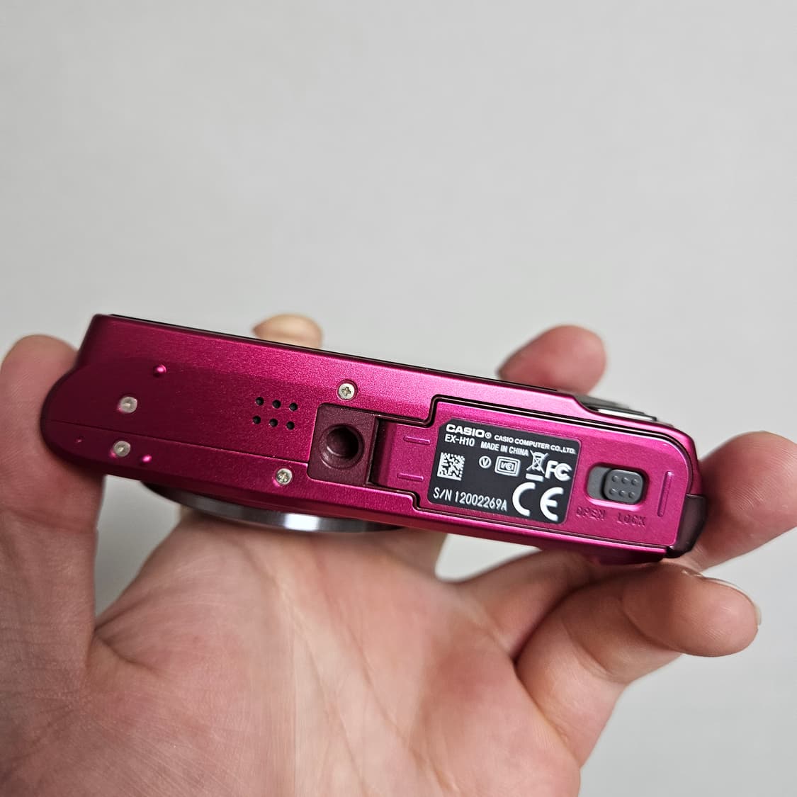 카시오 엑슬림 EX-H10 빈티지 디카 EXILIM 상품이미지6