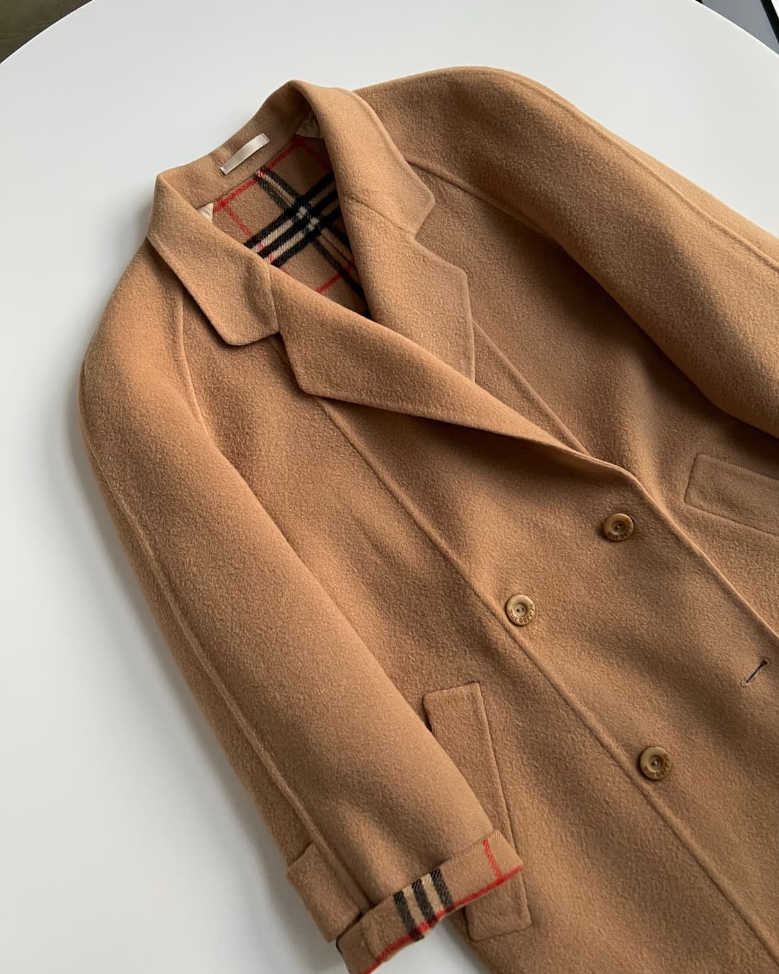 버버리 핸드메이드 울 코트 상품이미지2