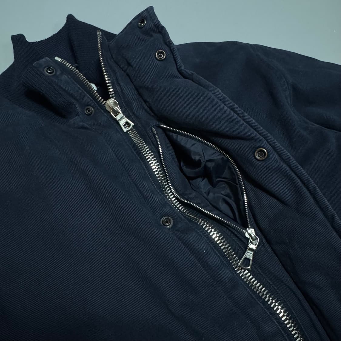 유나이티드 애로우즈 블루라벨 네이비 USN 복각 코튼 혼방 밀리터리 자켓 상품이미지4