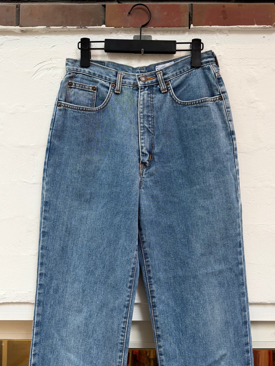 Wrangler lady 랭글러 라이트 블루 배기핏 데님 진 28 상품이미지2