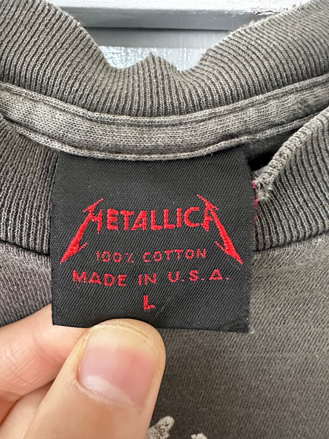 1993 og Metallica eu Tour Band tee,메탈리카 상품이미지8