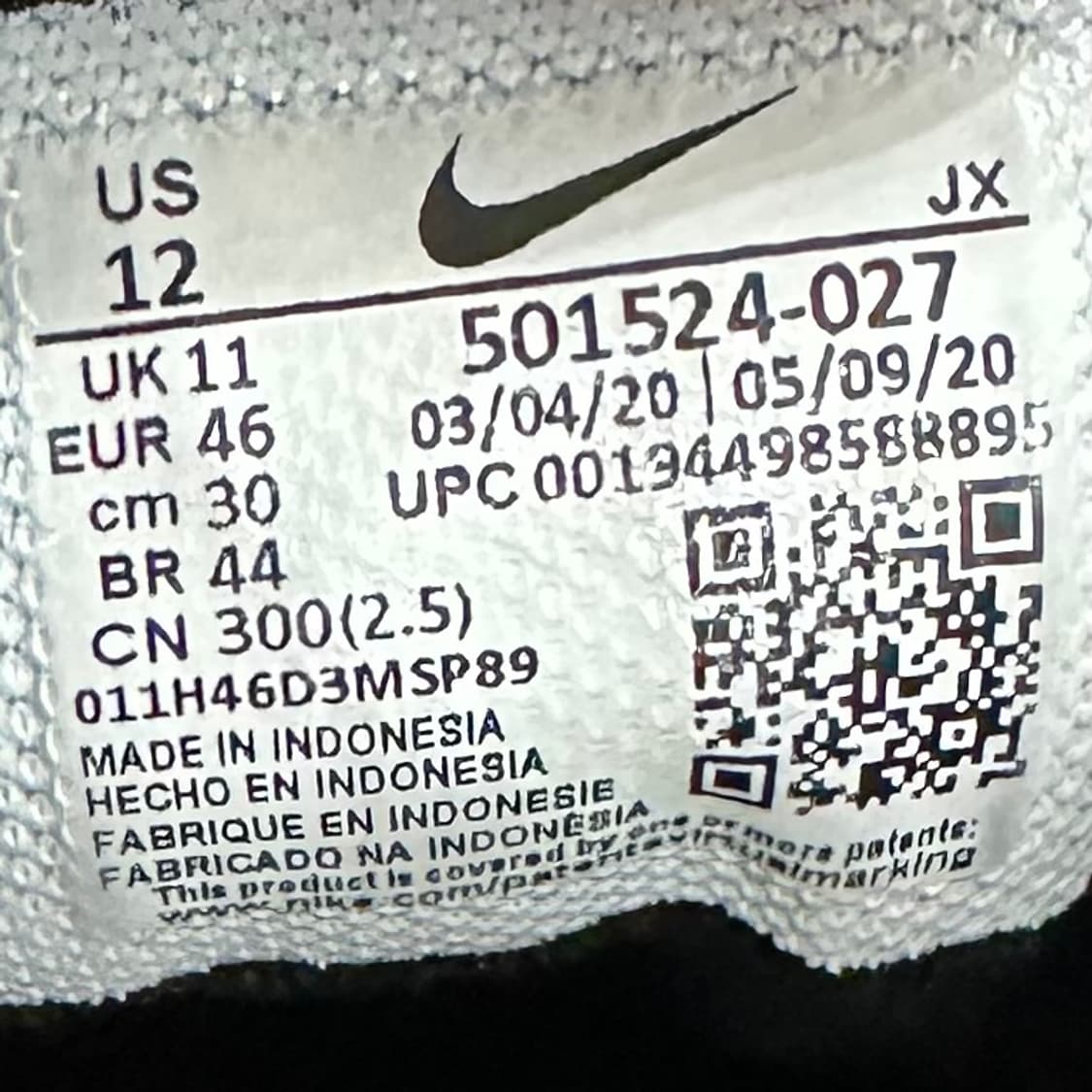 300) 나이키 운동화 남성 남자 신발 샥스 NZ EU 상품이미지10