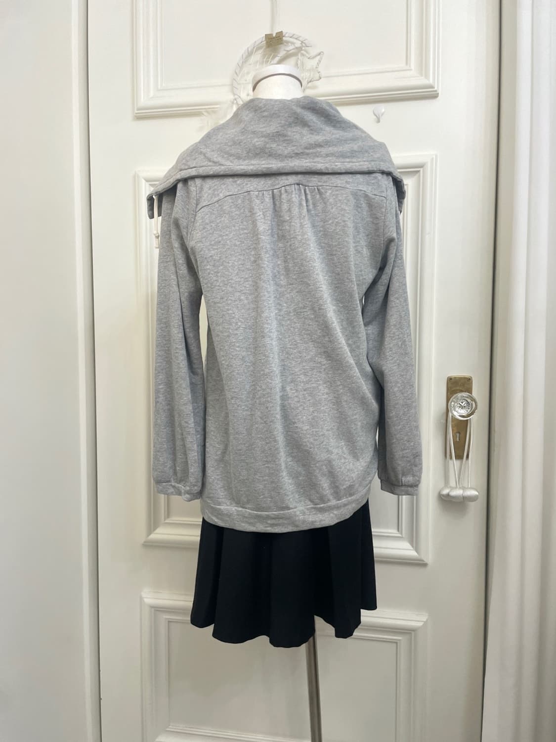 gray cotton mori pocket losse collar car 상품이미지3