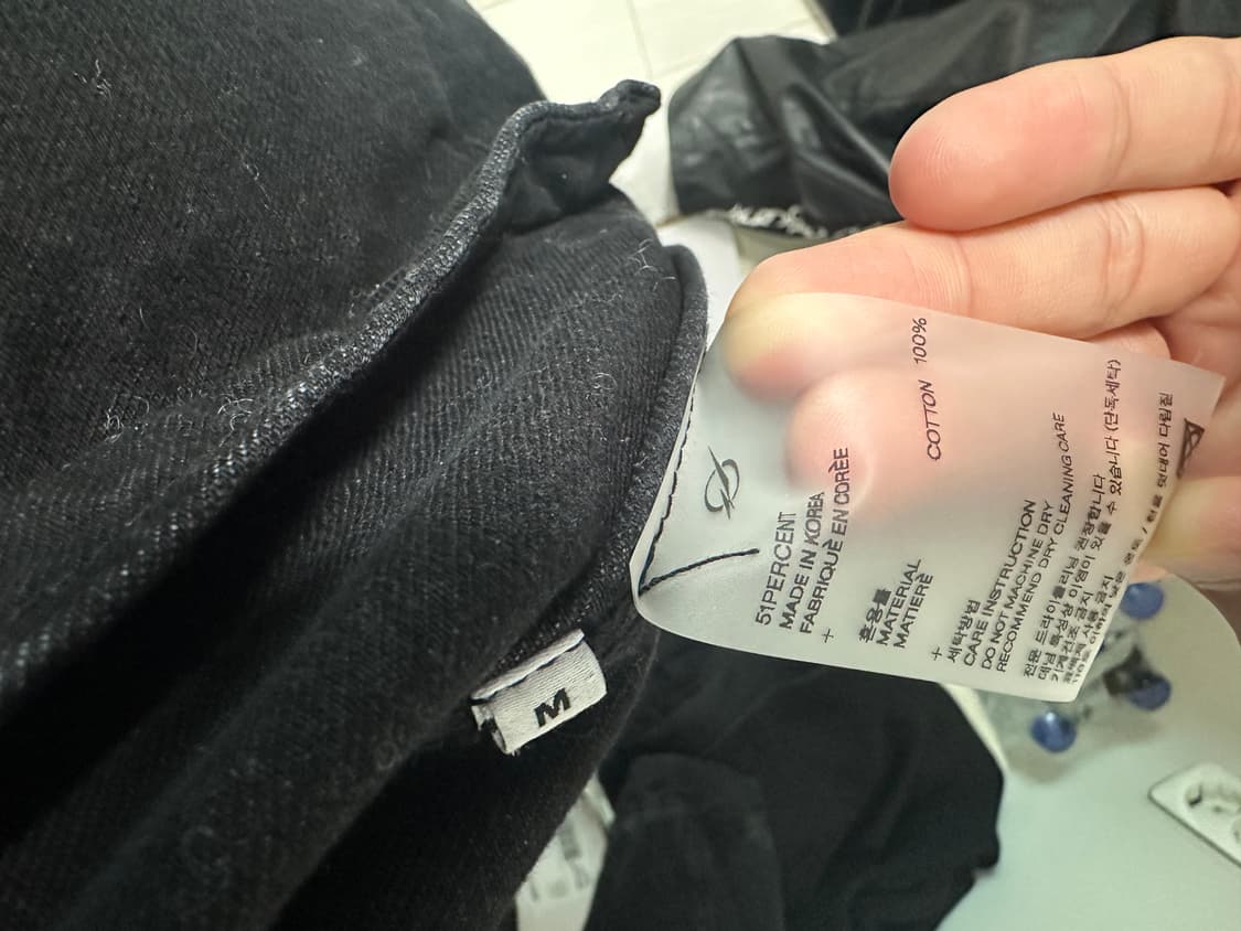 Bulky zipper denim Jacket 상품이미지2