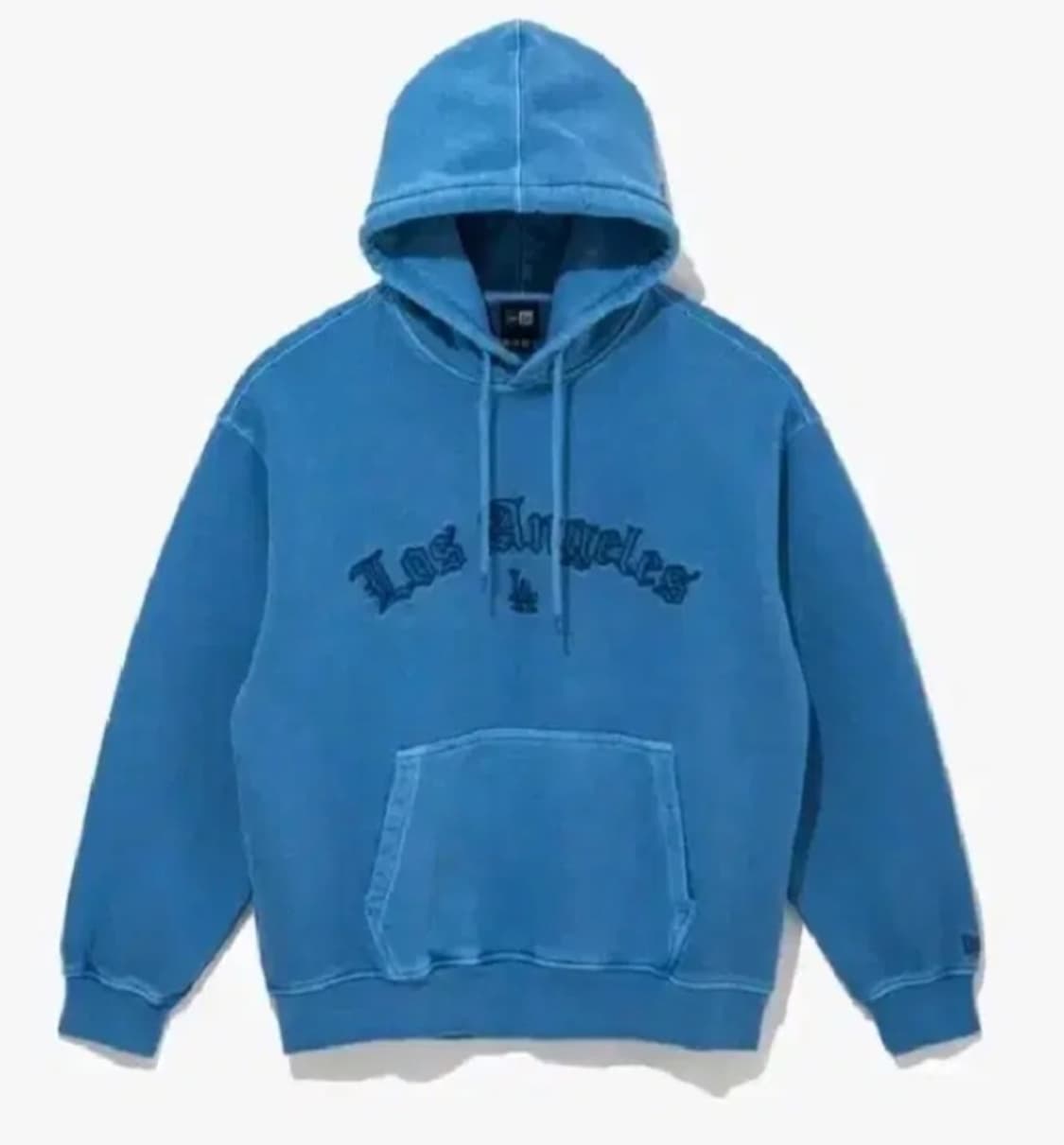 다저스 빈티지 컬러 다잉 후드티 상품이미지1