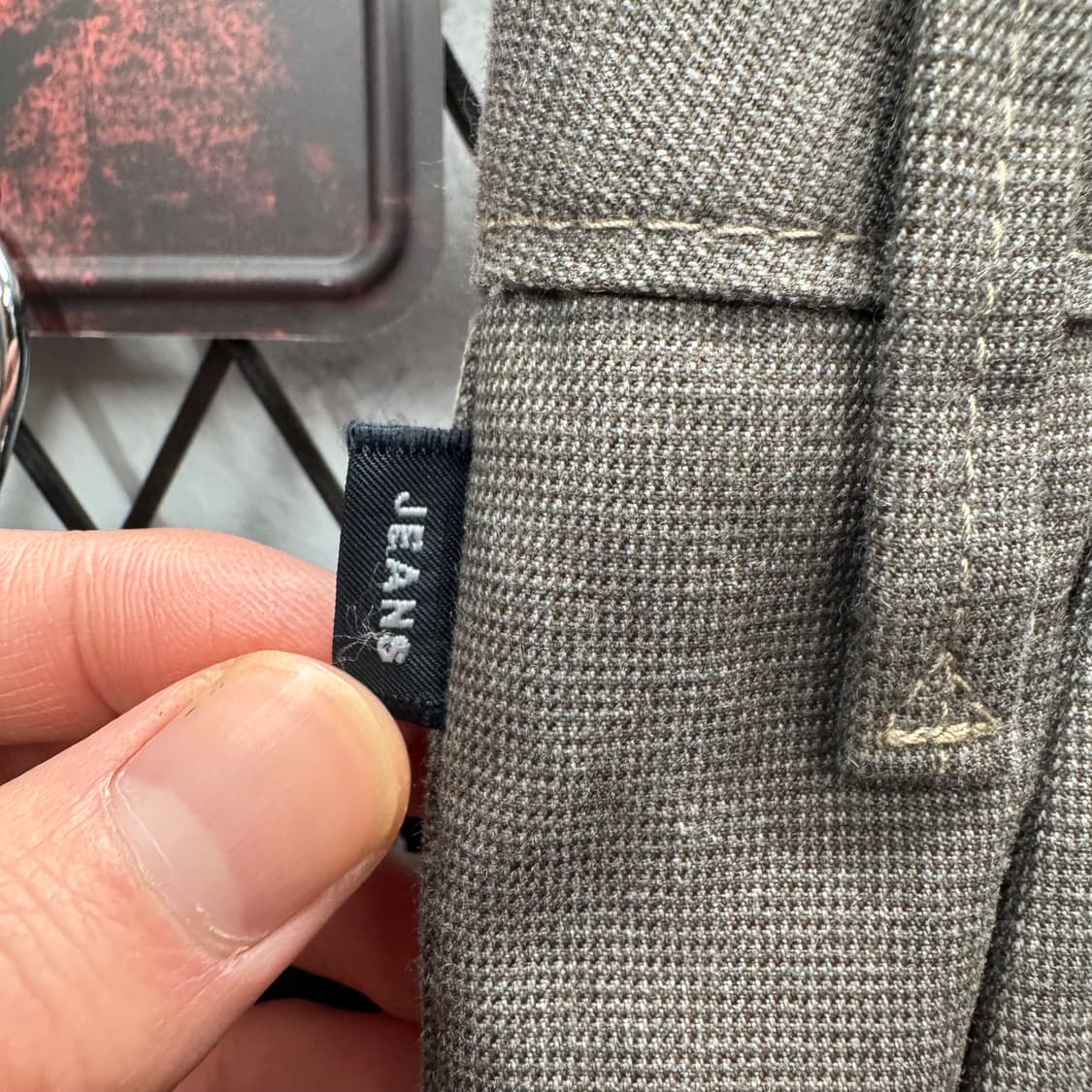 00s 폴 스미스 진스 카고 슬랙스 팬츠 카키그레이 상품이미지6