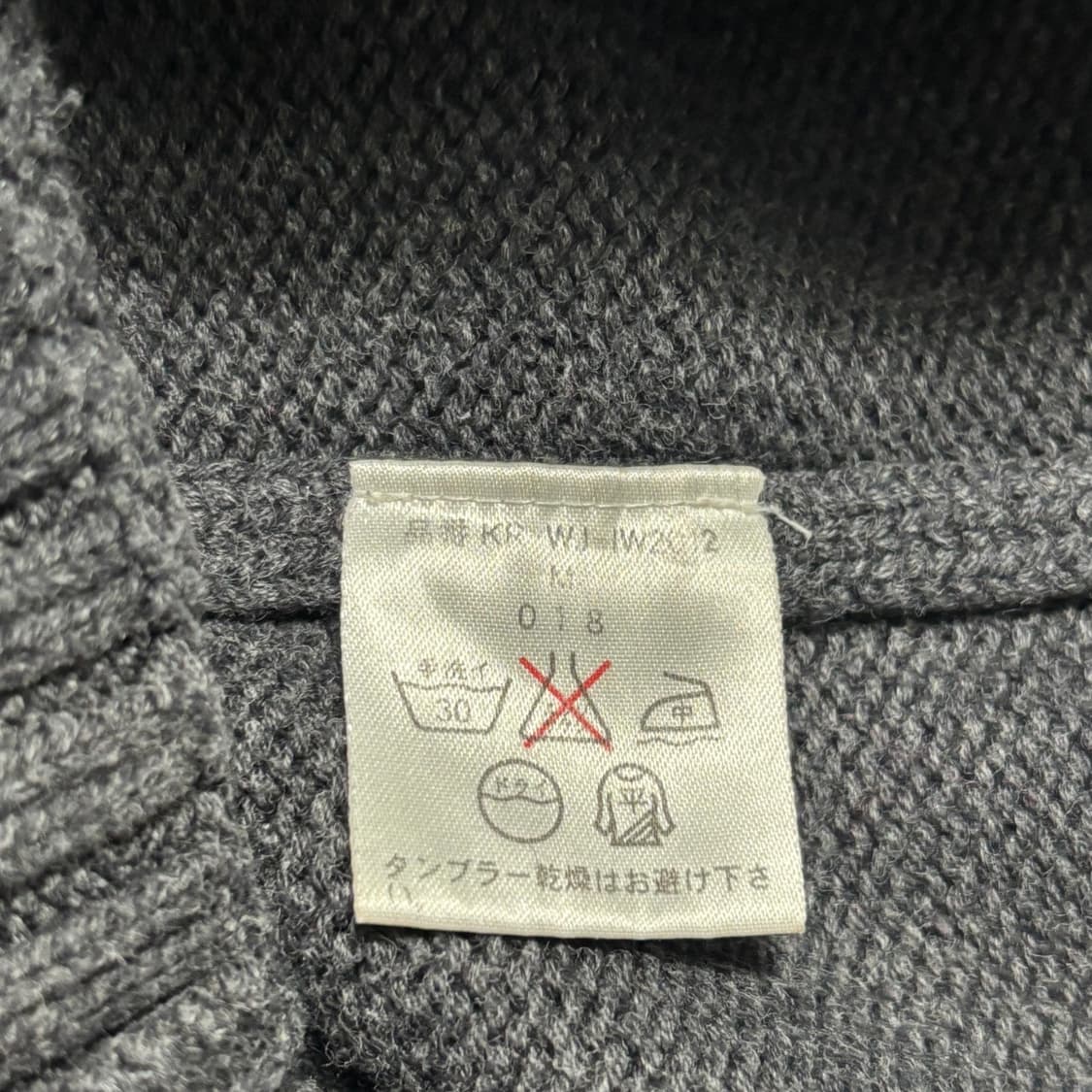 M 폴로랄프로렌 성조기 챠콜 코튼 니트 상품이미지5