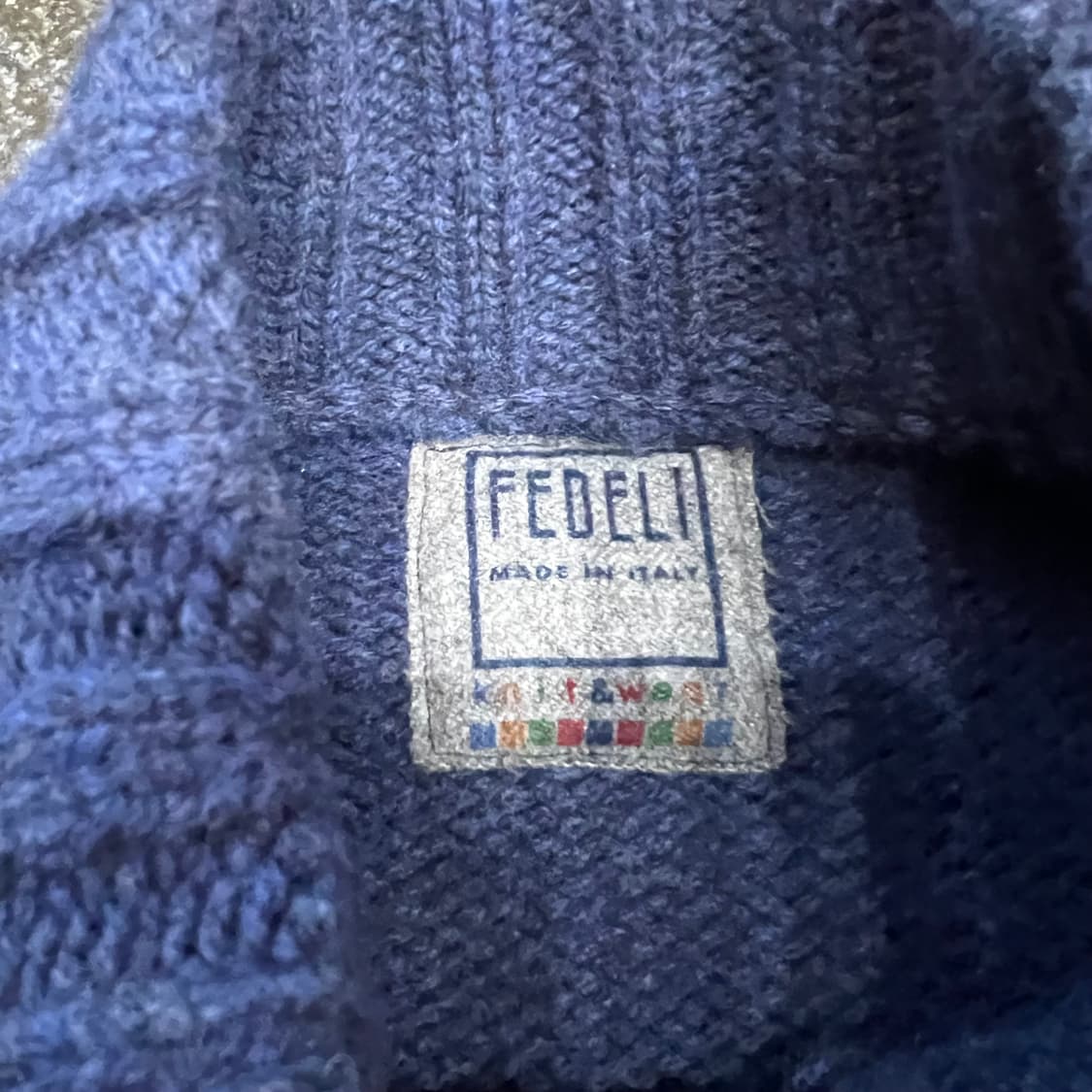 100) FEDELI 페델리 램스울 가디건 메이드인 이태리 상품이미지3