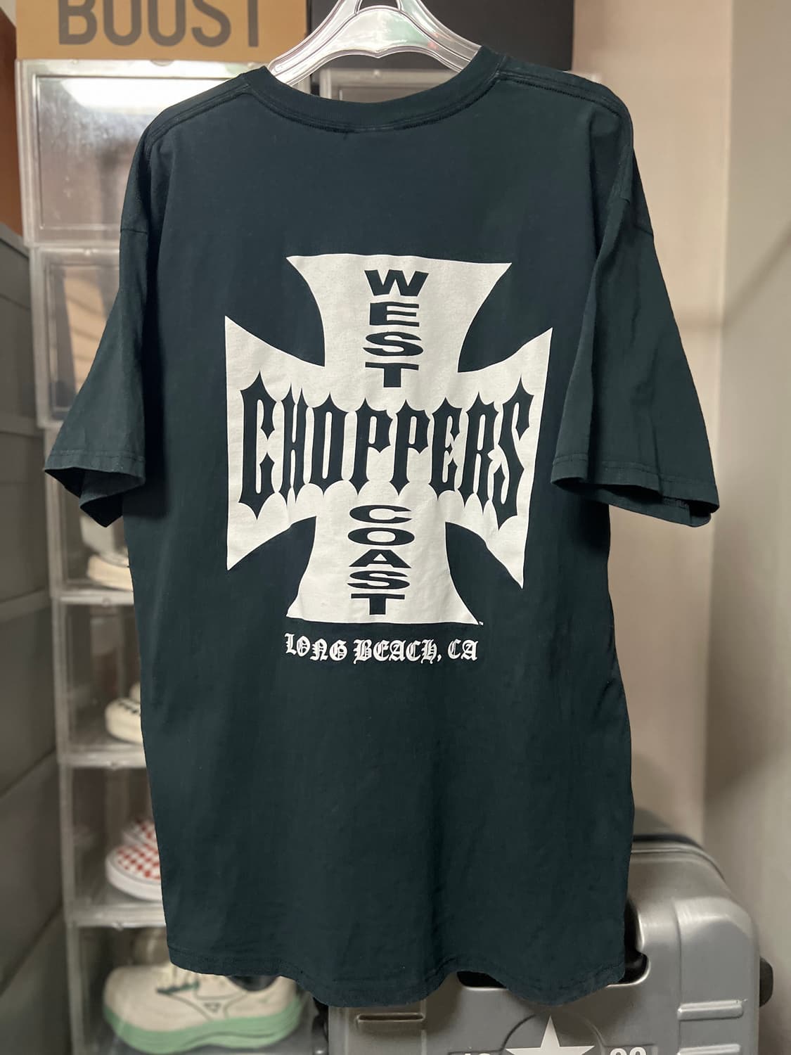 90s USA OG West Coast Choppers t shirt 상품이미지2