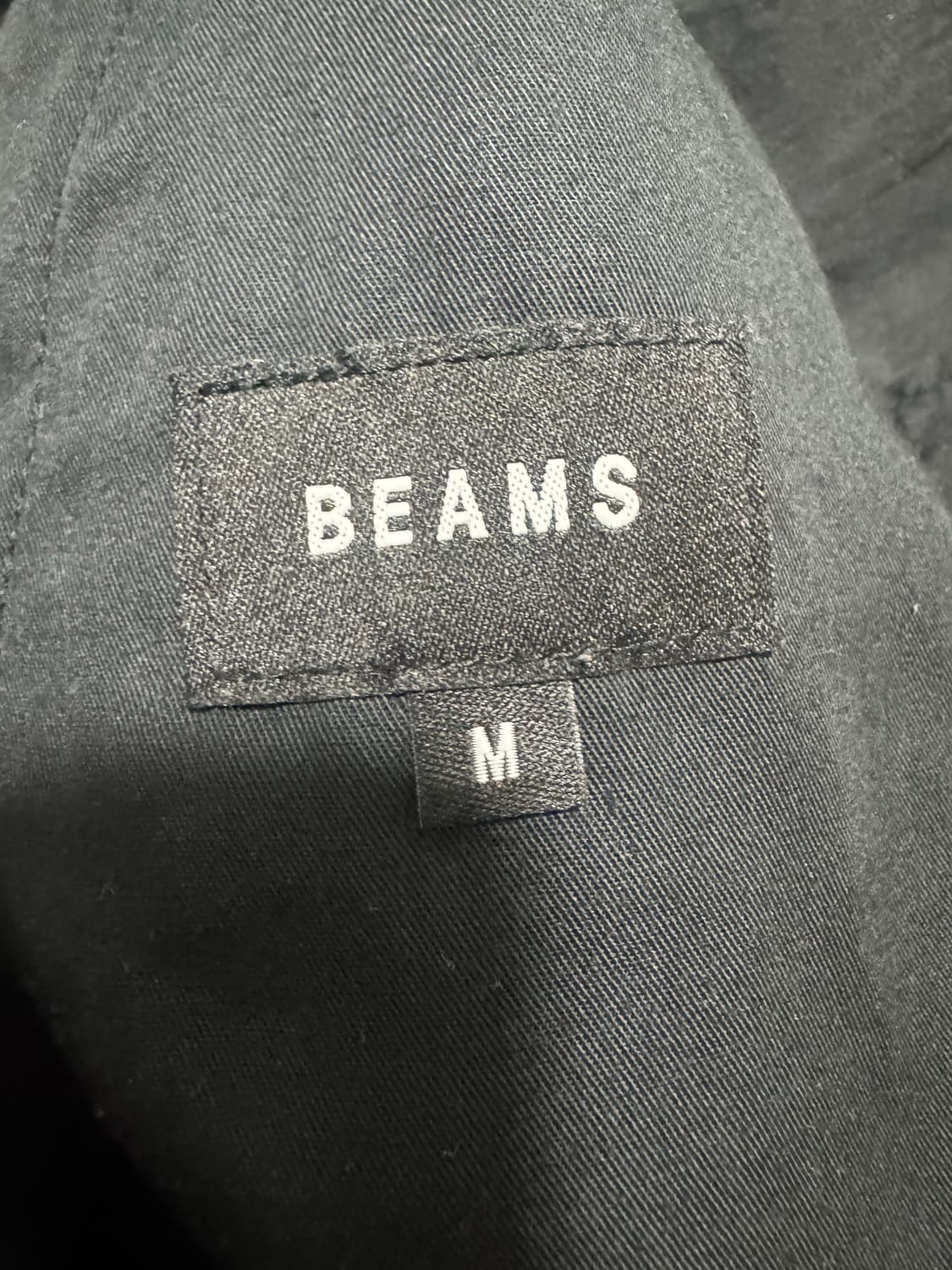 [M] 빔즈 beams 빅 6 포켓 카고팬츠 블랙 상품이미지2