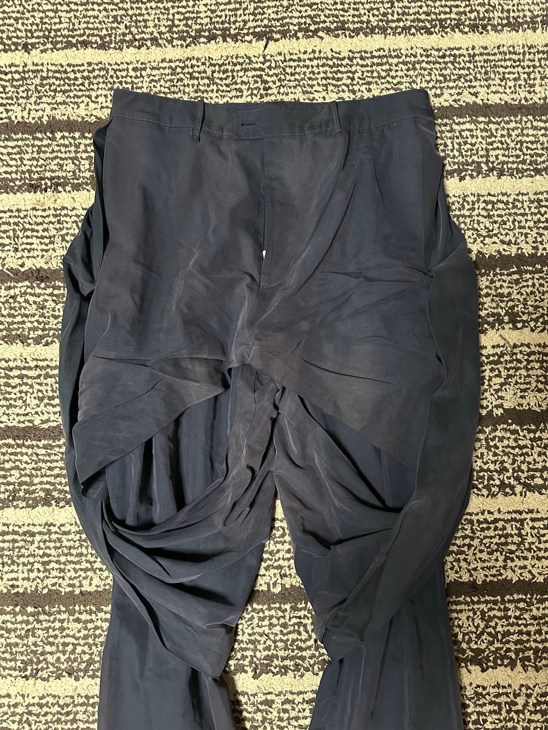 [L] jiyongkim 드레이프 팬츠 22aw 상품이미지5