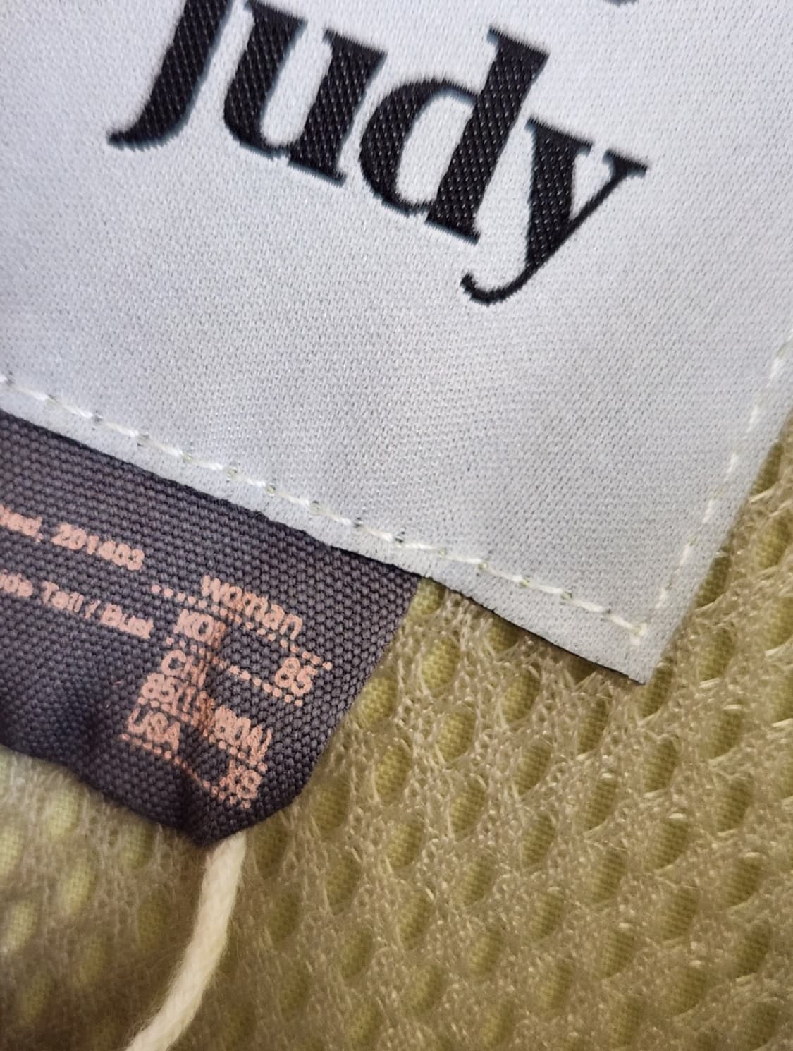 (새상품)쥬시쥬디 아마린넨 포켓 롱점퍼 66사이즈(오버핏) 상품이미지8