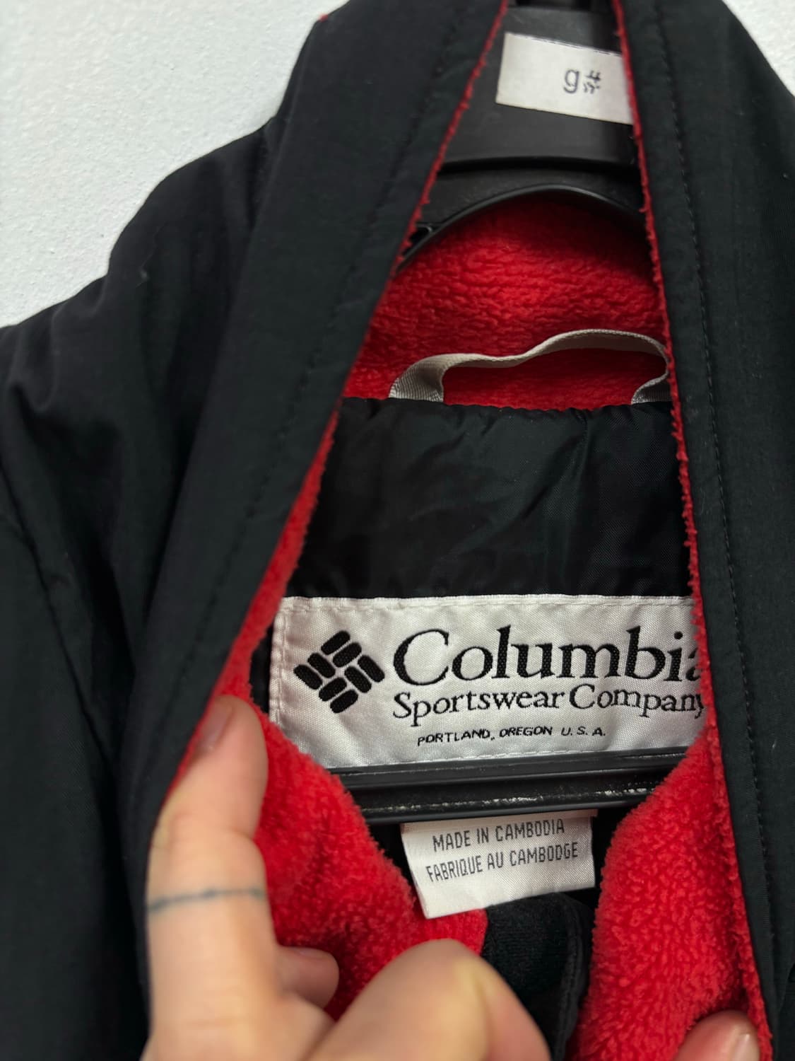 콜롬비아 플리스 점퍼 상품이미지6