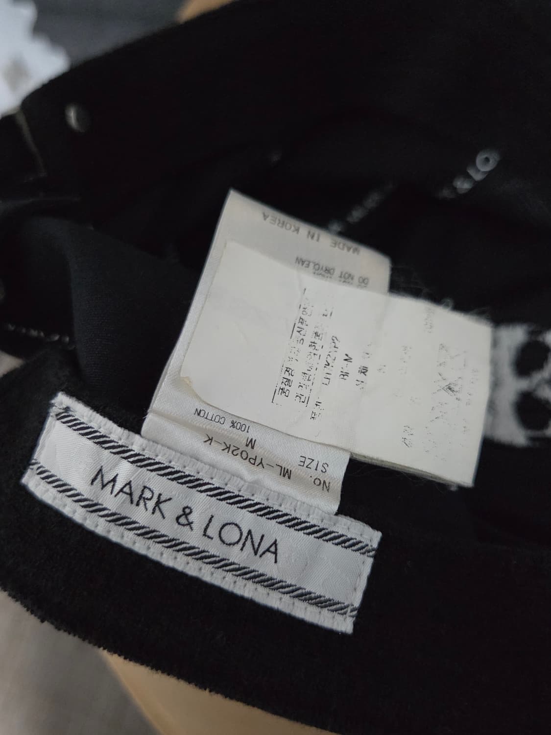 [마크앤로나] 스컬 자수 골프 볼캡 판매합니다. 상품이미지7