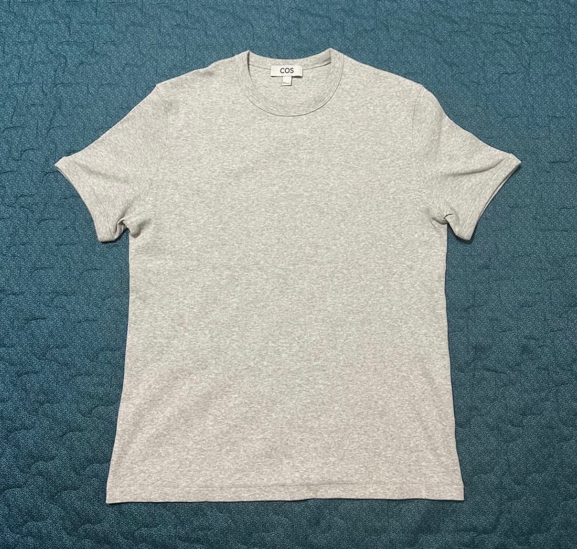 [L] COS 슬림 리브드(반팔, 헨리넥) 2종 일괄 상품이미지4