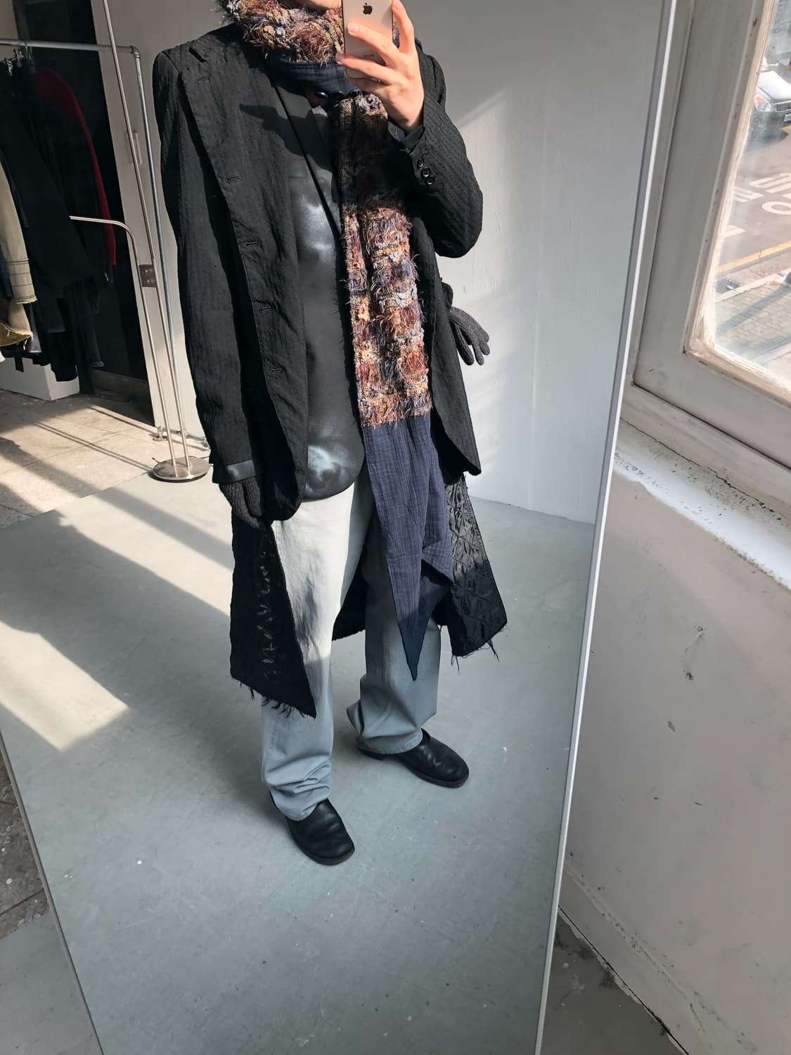 공테잎 프리폼 랩 스카프 머플러 상품이미지2