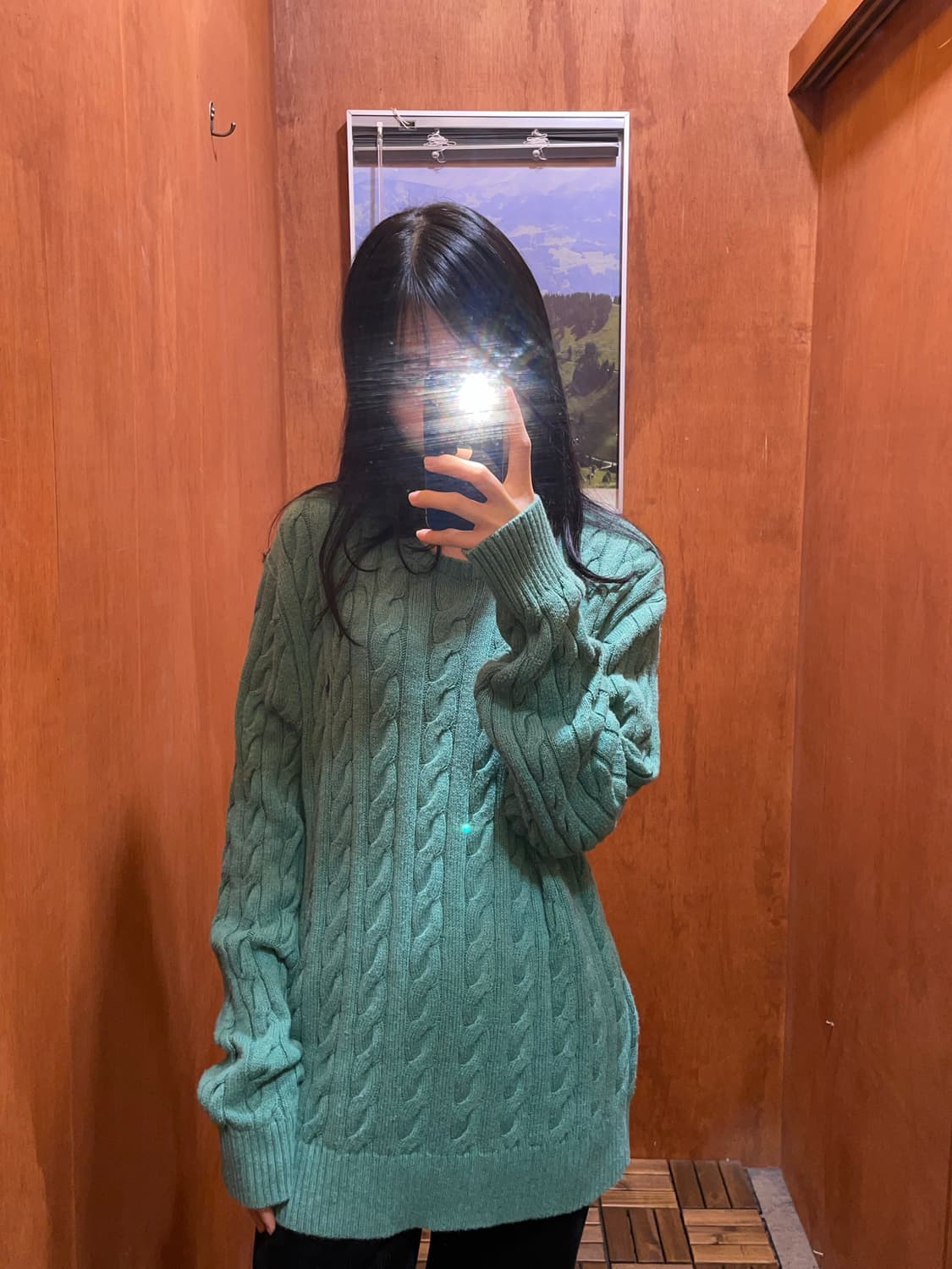 (XL) POLO 폴로 랄프로렌 케이블 니트 상품이미지1