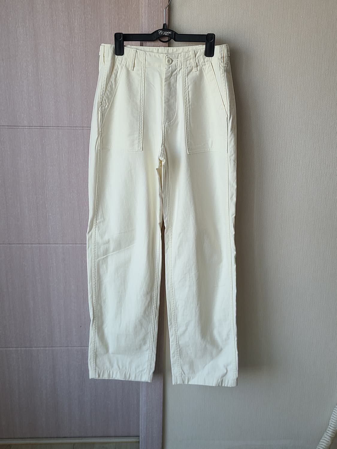 [27] 무신사 스탠다드 레플리카 퍼티그 팬츠 크림 판매 상품이미지2