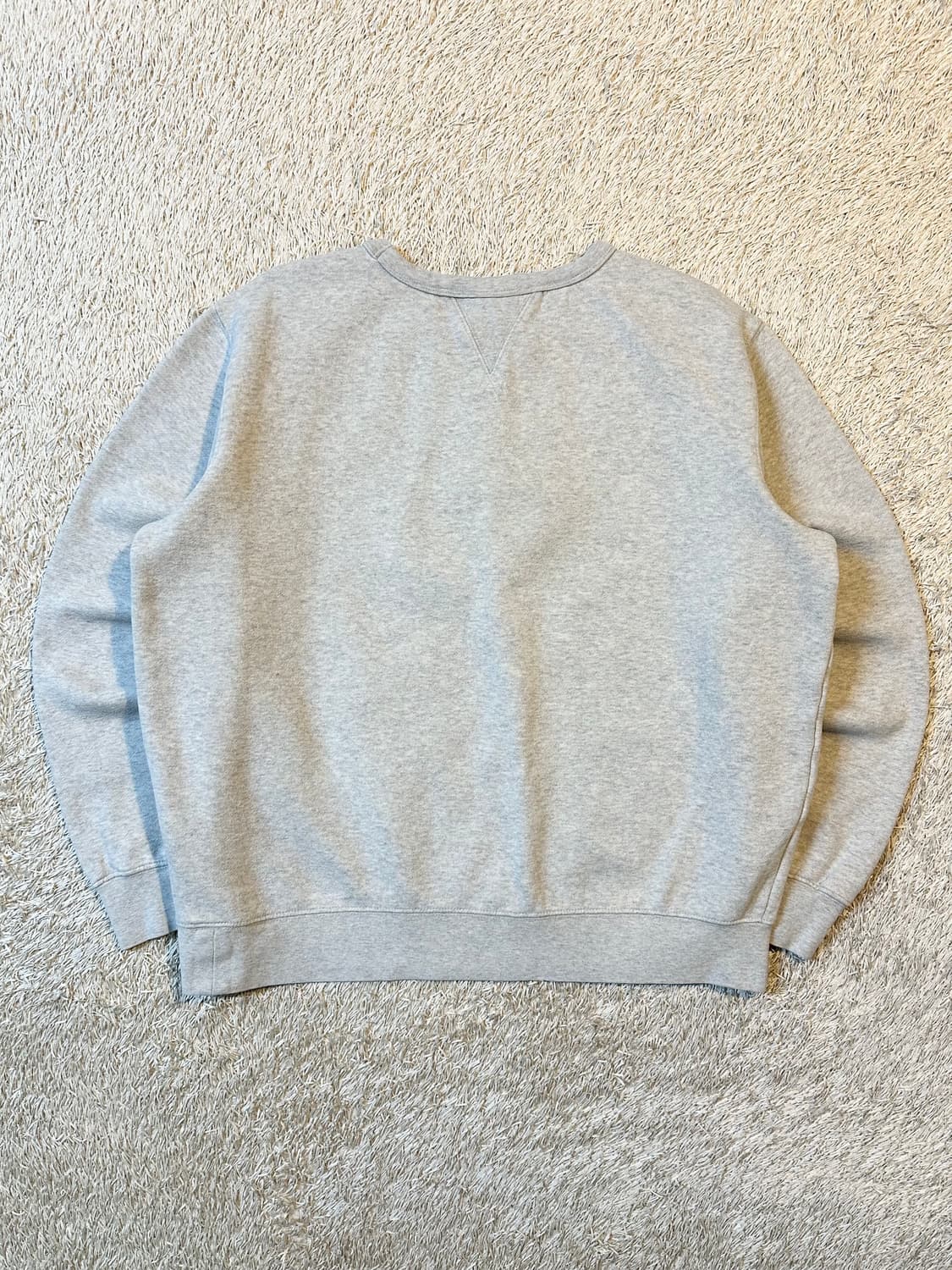 폴로 랄프로렌 신형 블랙포니 플리스 맨투맨 그레이 상품이미지3