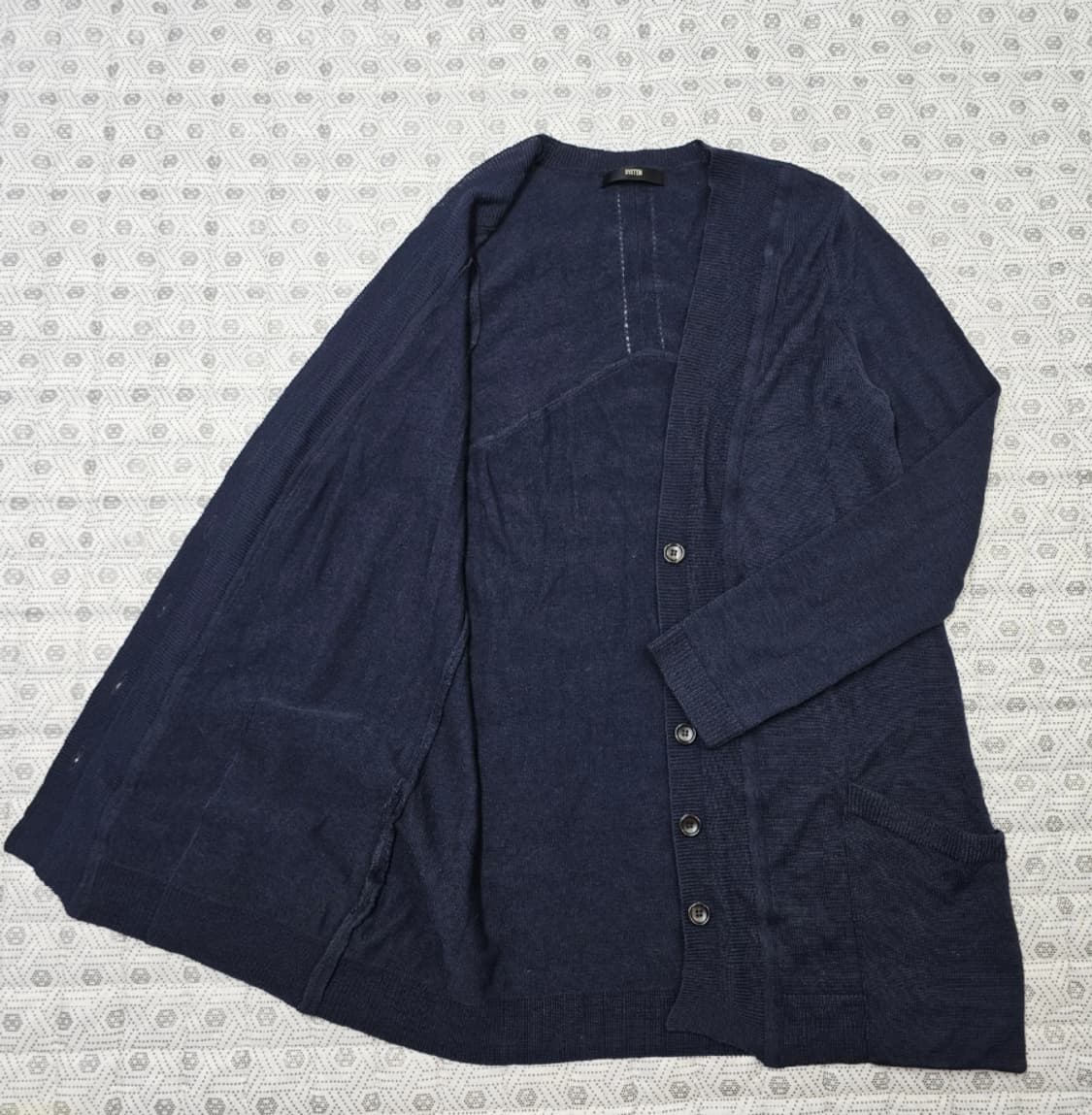 SYSTEM 시스템 가디건 네이비 ~F 상품이미지2