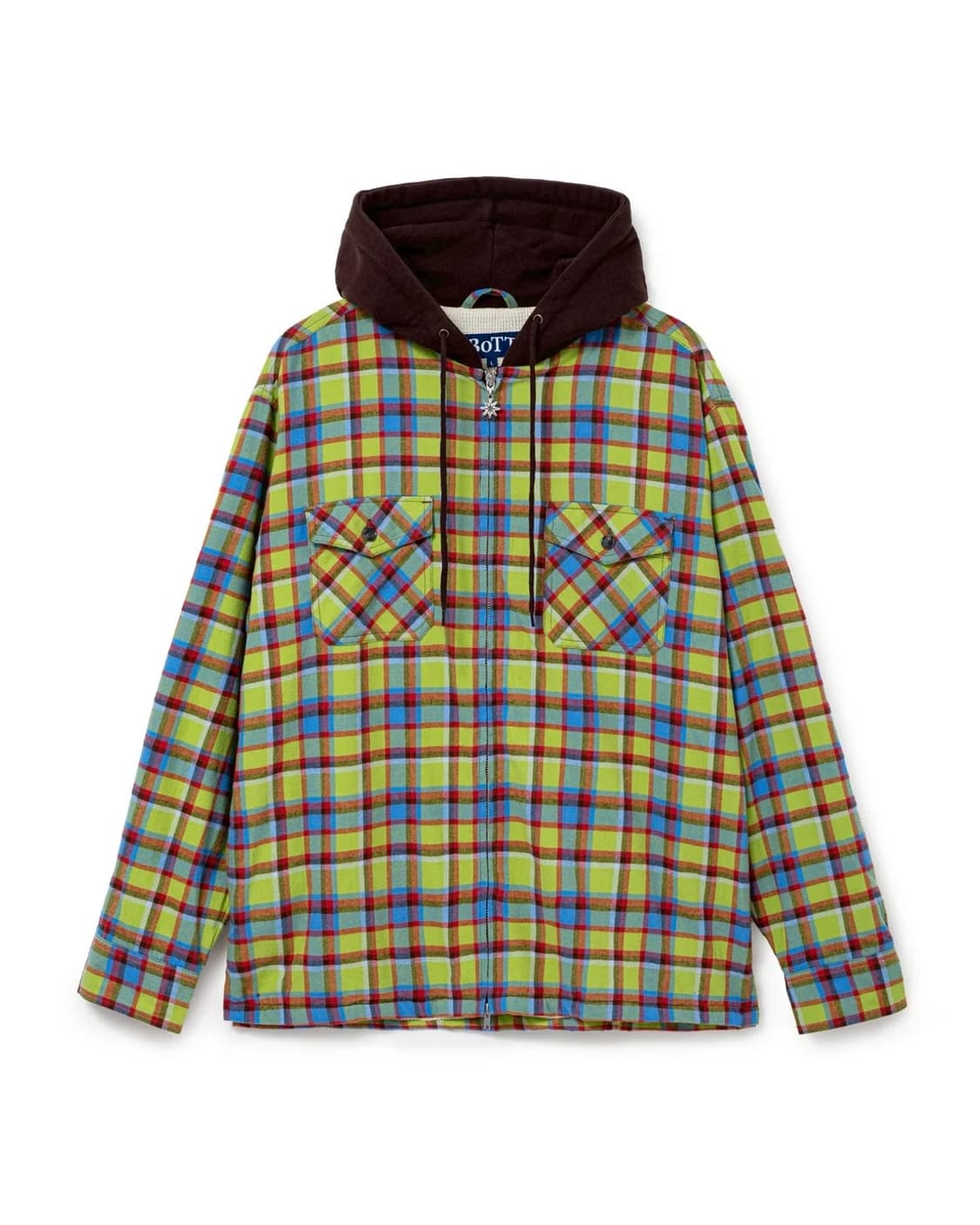 BOTT 후디드 패널 셔츠 상품이미지1