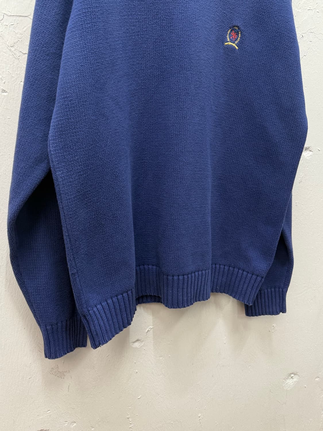 Tommy Hilfiger Crest Logo Cotton Knit Sw 상품이미지3