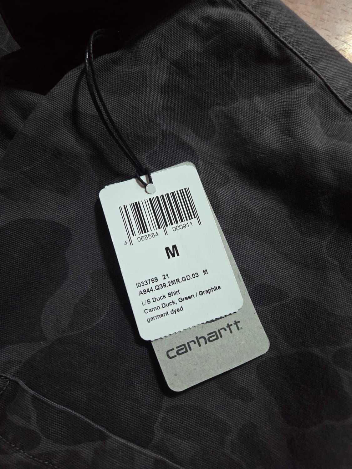 (새상품)칼하트 카모 덕 셔츠 상품이미지3