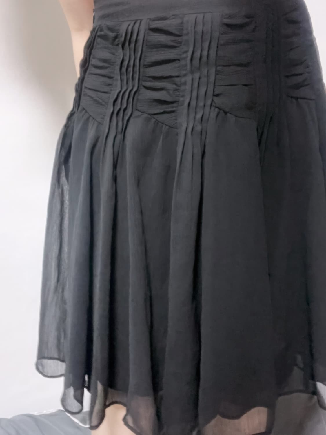 Black Midi skirt 상품이미지2