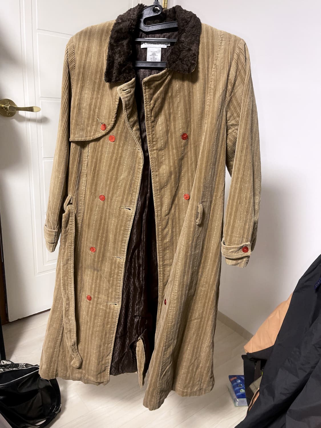 디올 코듀로이 코트 상품이미지2