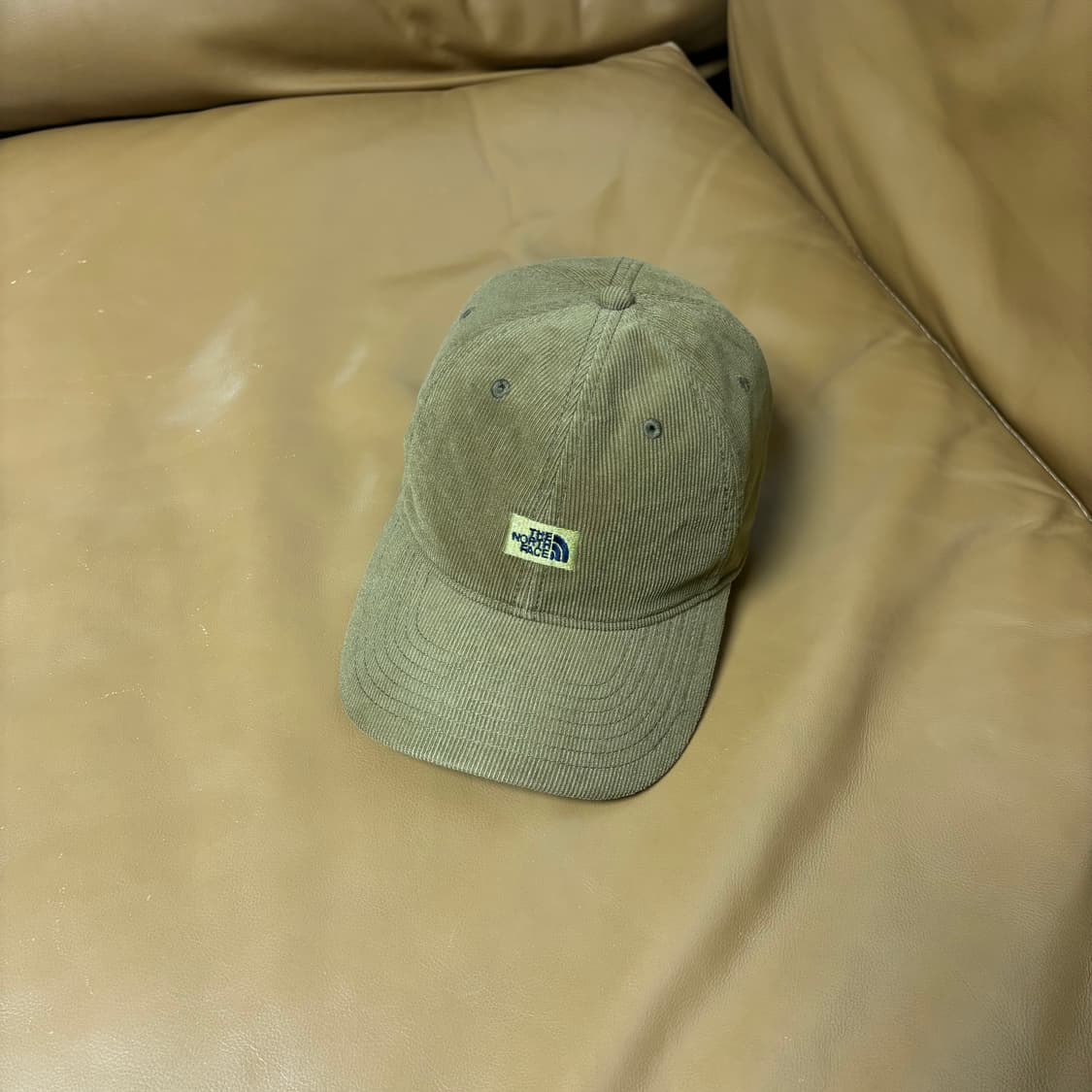 나나미카 노스페이스 퍼플라벨 6패널 볼캡 모자 코듀로이 탄 상품이미지1