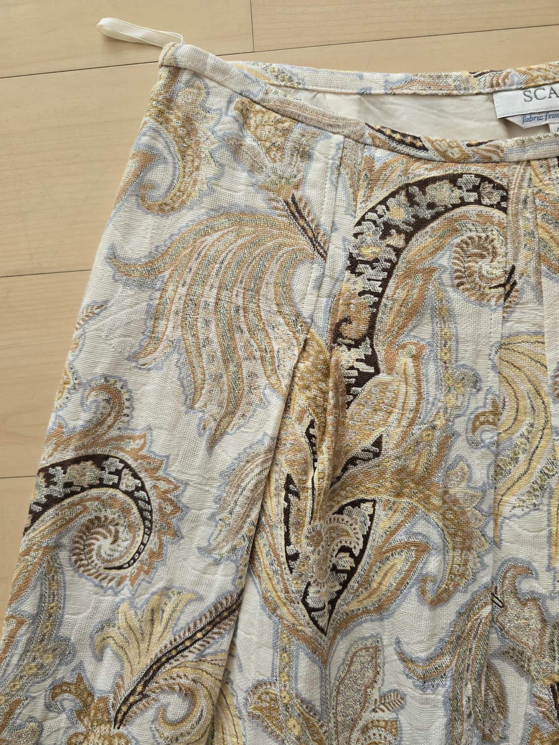 SCAPA Italy fabric linen skirt 상품이미지2