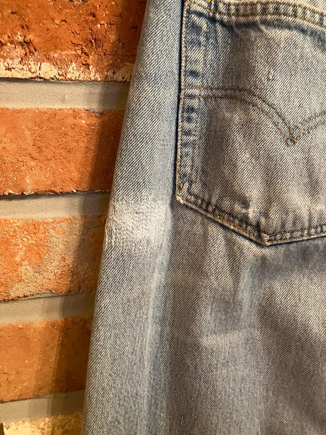 00s USA 빈티지 리바이스 501 데님 팬츠 상품이미지5