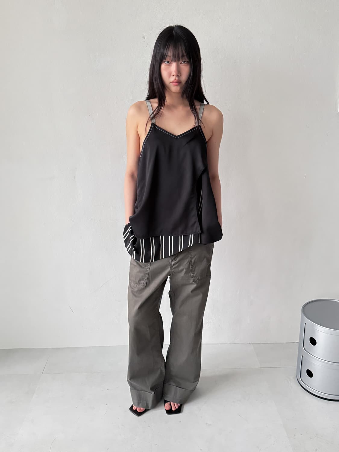 Layered Strap Sleeveless 상품이미지7