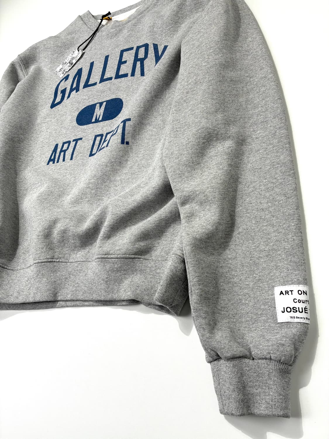 갤러리 디파트먼트 ART DEPT 크루넥 스웻셔츠 헤더 그레이 M사이즈 상품이미지2