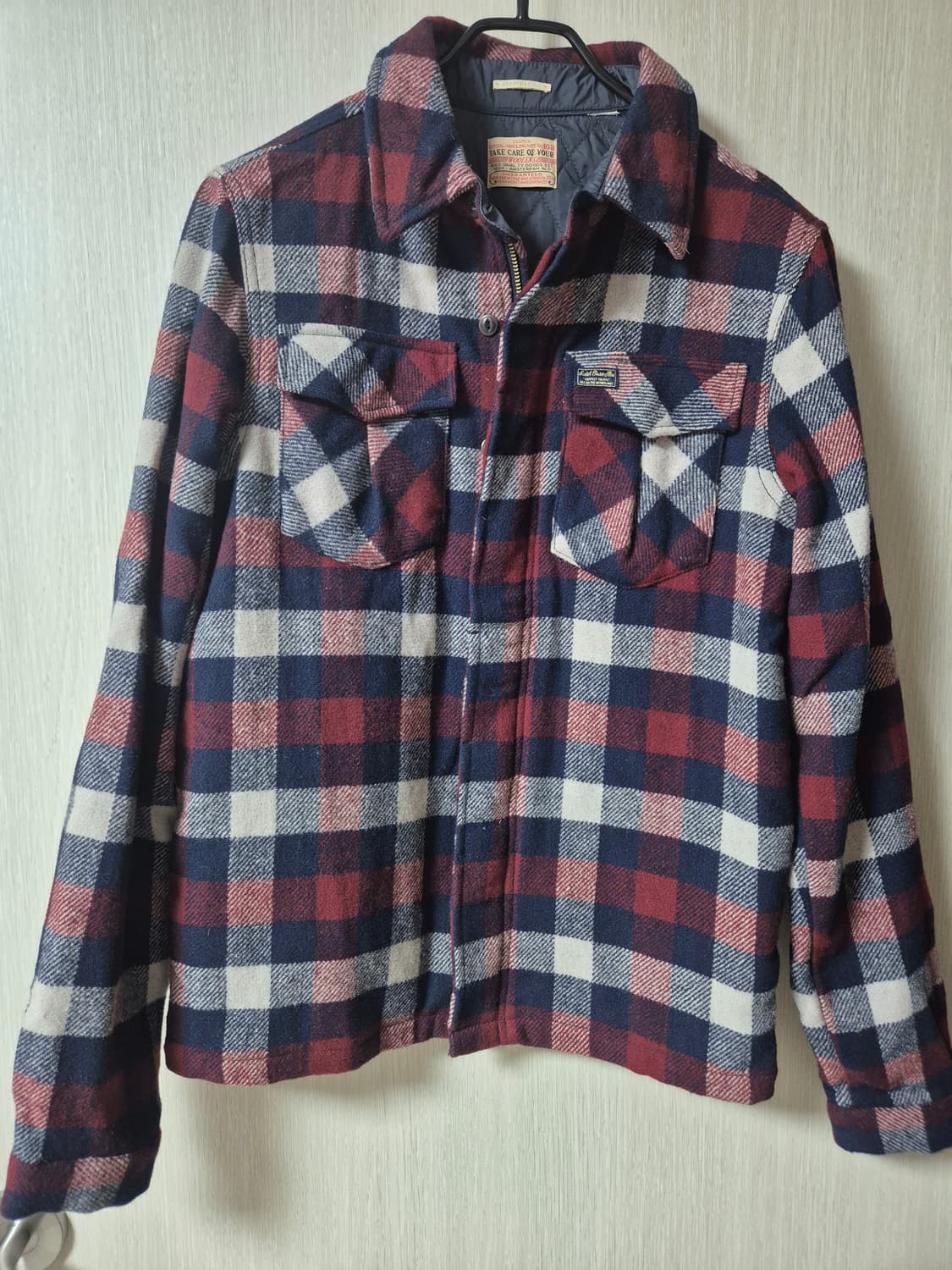 스카치앤소다 울자켓 누빔자켓 누빔 집업셔츠 S (95) 상품이미지1