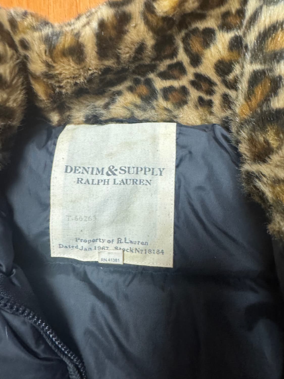 [XXS] 데님앤서플라이 랄프로렌  블랙 패딩베스트 상품이미지6