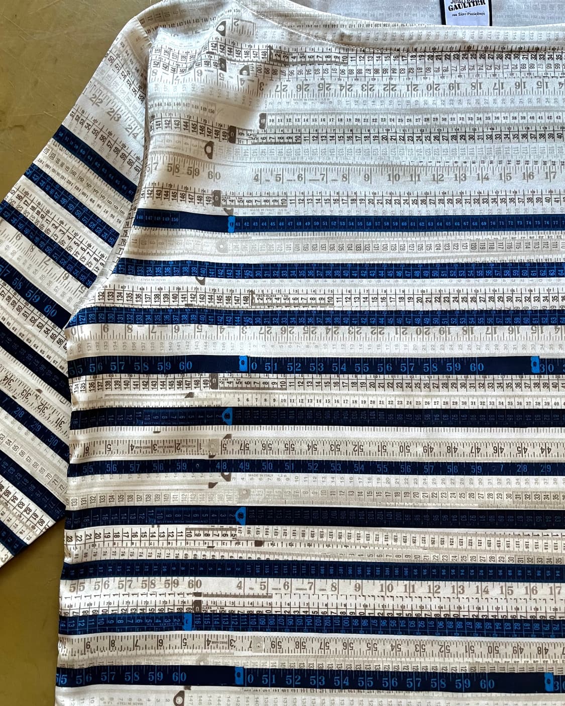 2010's Jean Paul Gaultier Ruler T-Shirt 상품이미지5