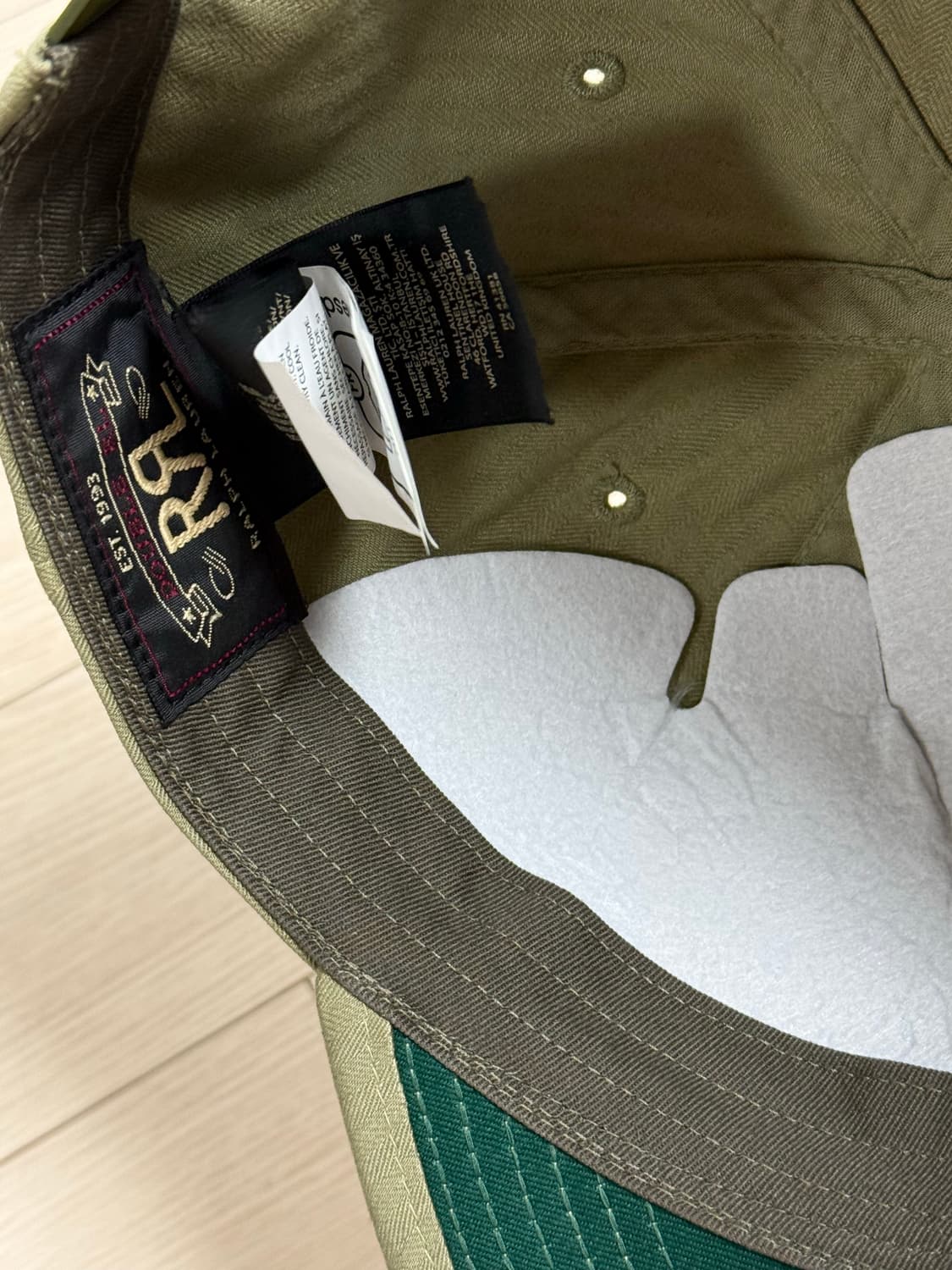 RRL 볼캡 카키 상품이미지2