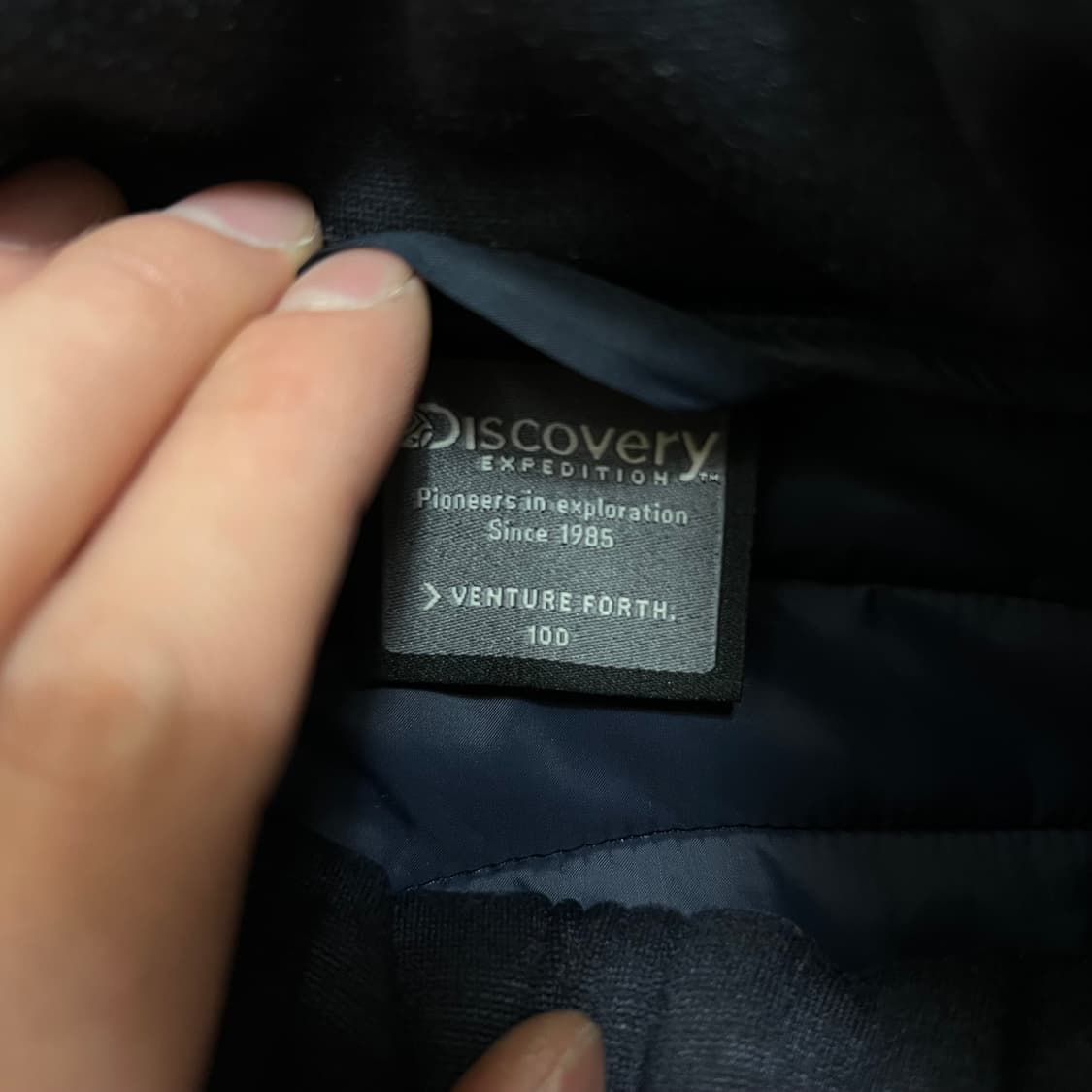 디스커버리 익스페디션 경량패딩 점퍼 [네이비] L/100 상품이미지5