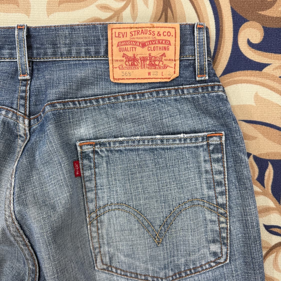 (33)00s리바이스 Levis 569 루즈핏 데님팬츠 상품이미지2