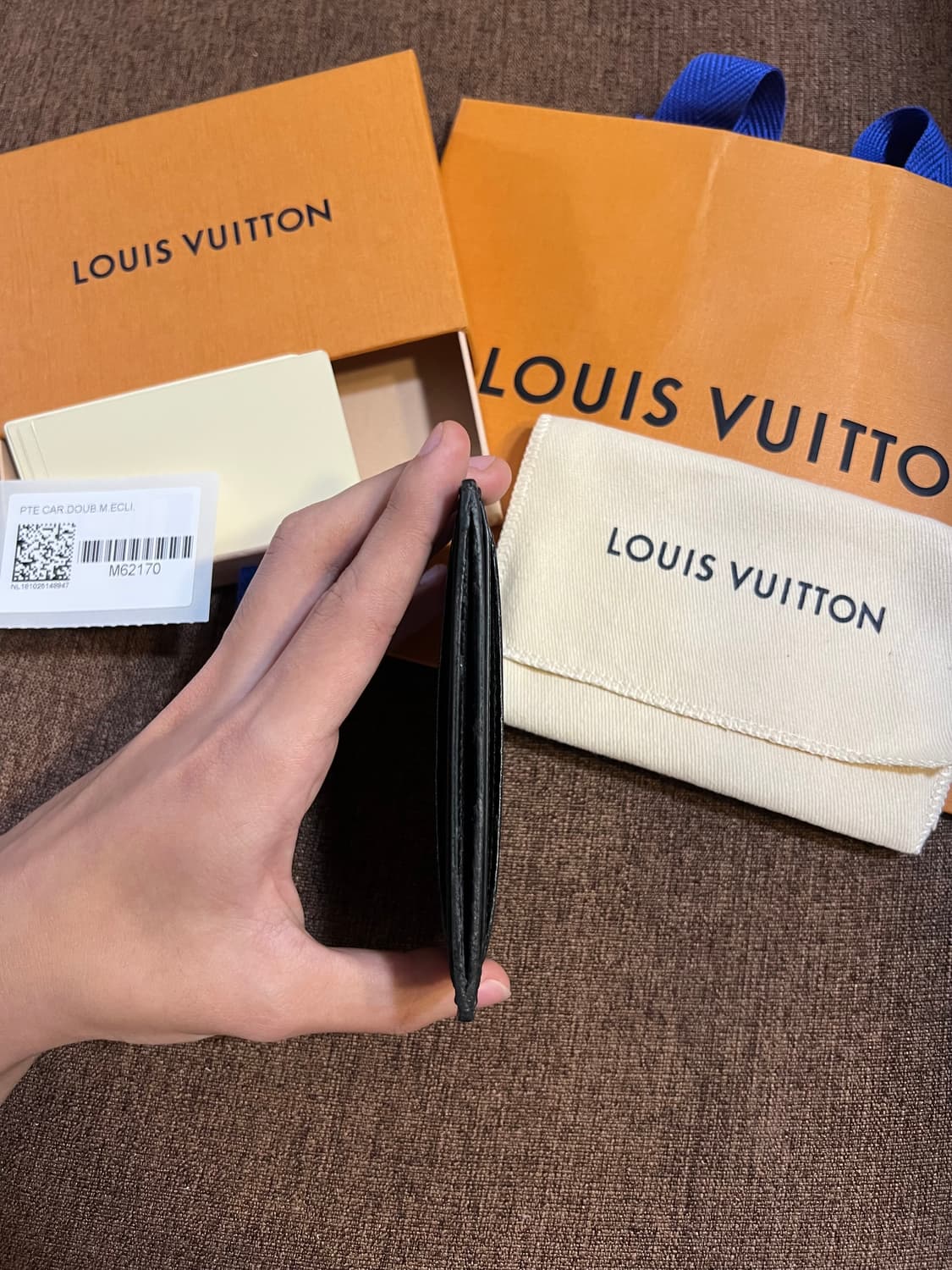 (정품) 루이비통 이클립스 카드지갑 상품이미지3