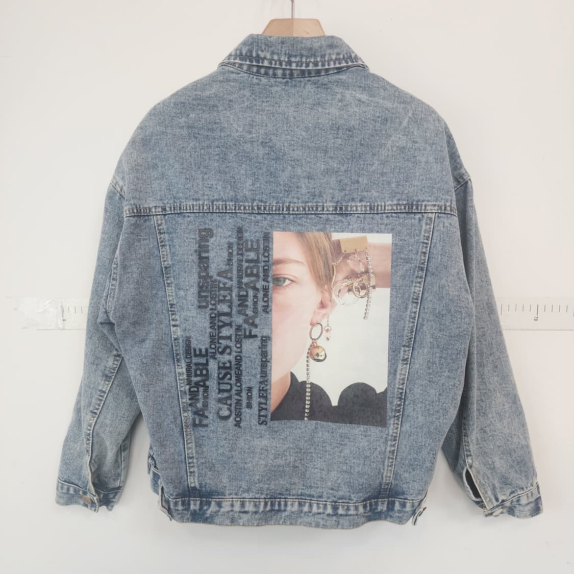 L'ECCOVE 데님 청자켓 상품이미지8
