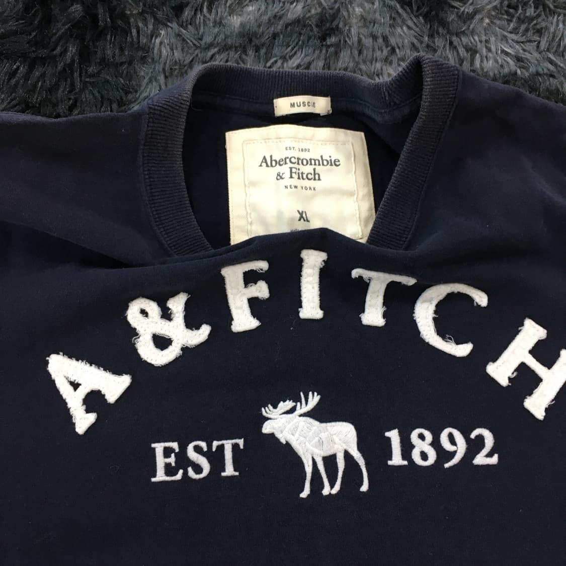 투티/0224 아베크롬비 앤 피치 패치 로고 y2k 반팔 상품이미지3