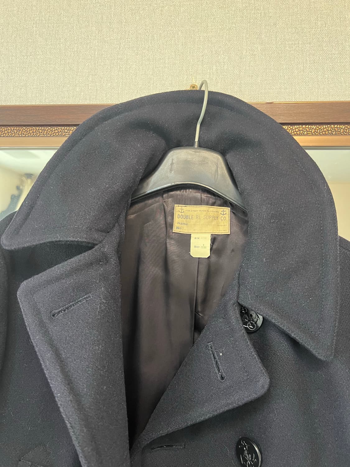 Rrl 네이비 울 피코트 m 상품이미지6