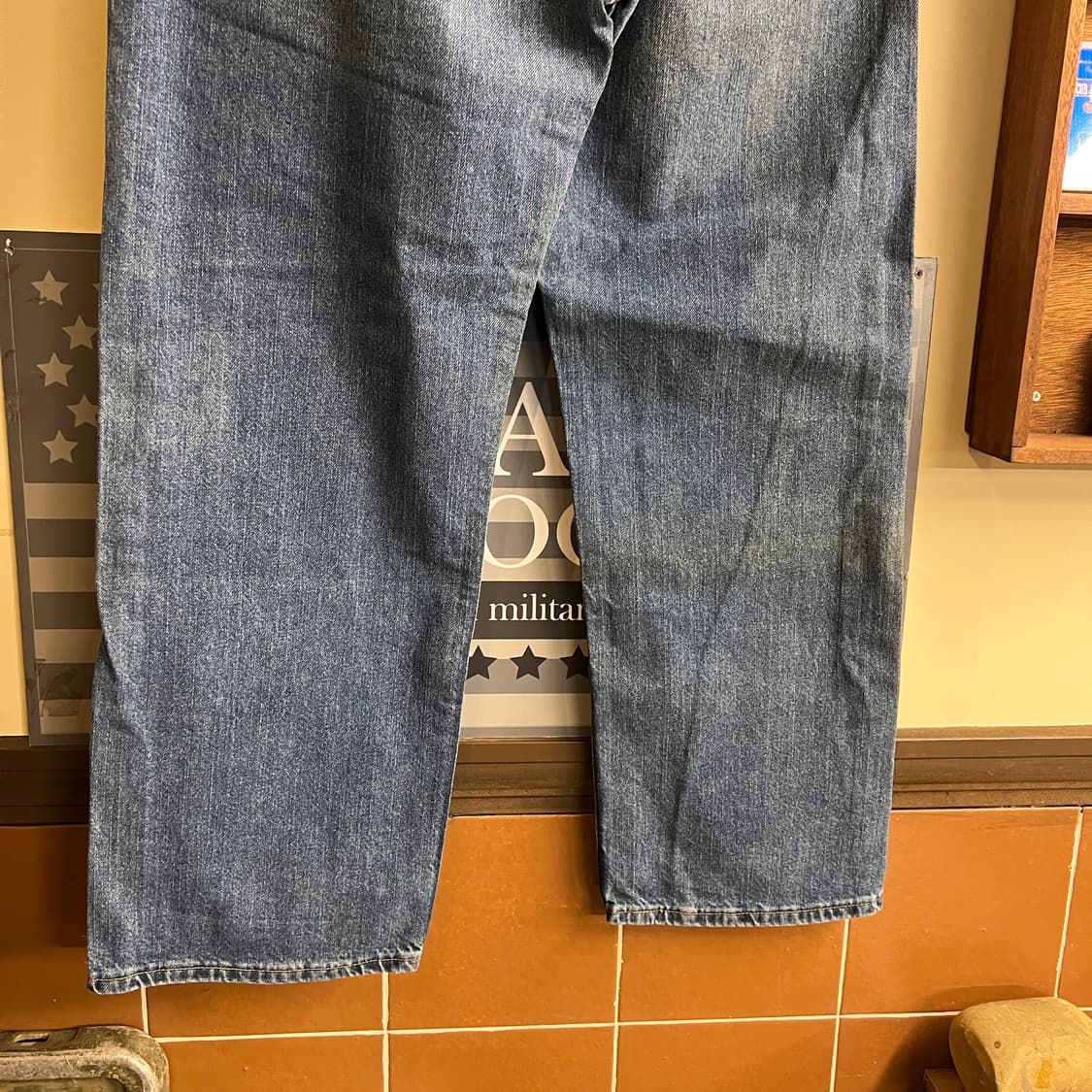 00's 리바이스 루즈 스트레이트 32x30 Size (34인치) 멕시코 상품이미지7