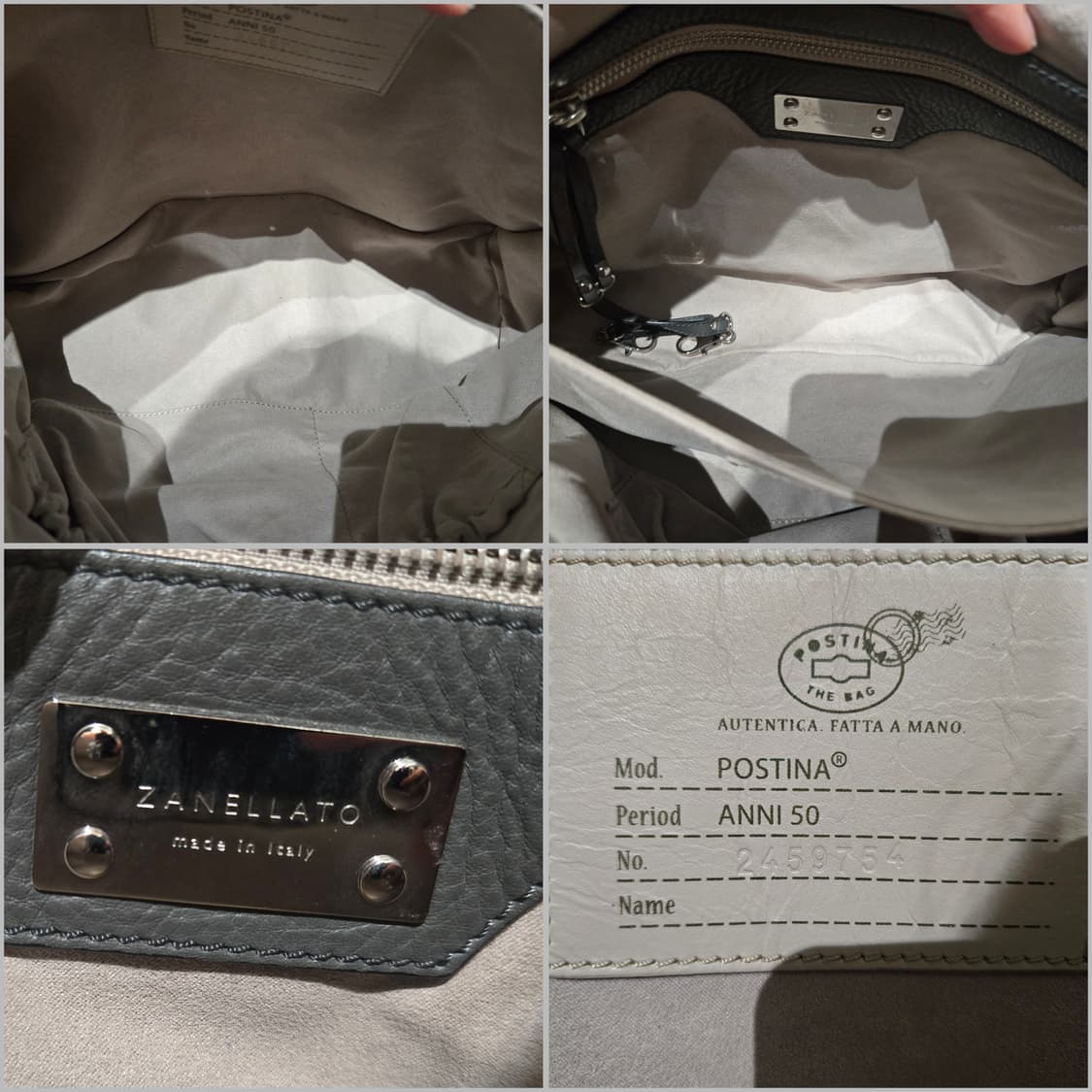 자넬라토 포스티나 소프트 마르실리아 M 미듐 가방 숄더백 토트백 정품 상품이미지9