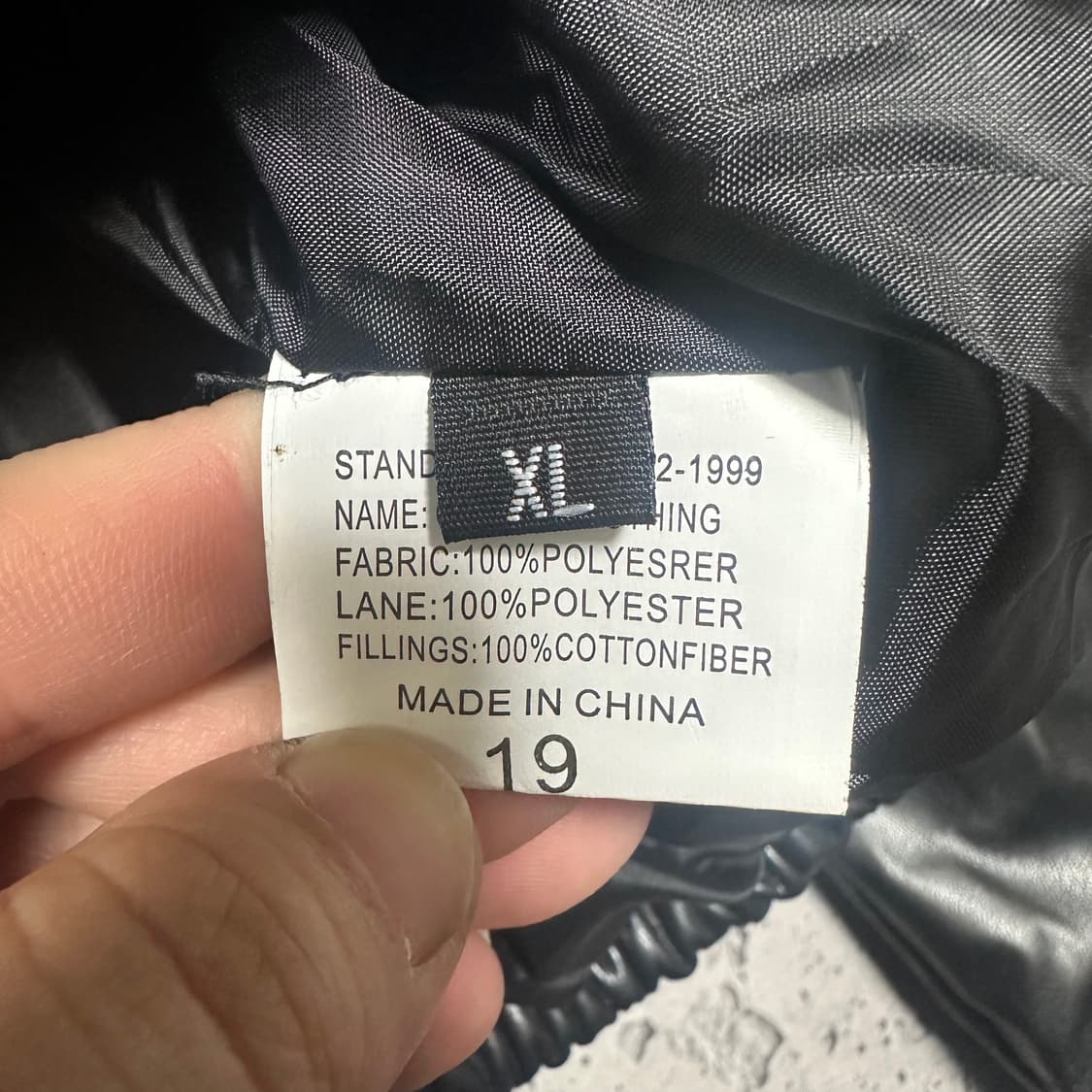 ✨ (바배) 빈티지 블랙 레더 가죽 크롭 숏패딩  상품이미지3